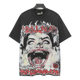 Grills Teeth Portrait Punk Tee