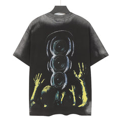 'Live' Nail Graphic Tee