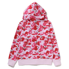 Characters Hello Kitty Camo Full Zip Hoodie (Ladies)