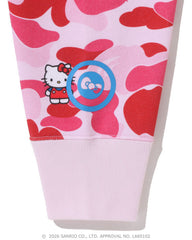 Characters Hello Kitty Camo Full Zip Hoodie (Ladies)