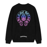 Letter Cross Pattern Sweatshirt #D37