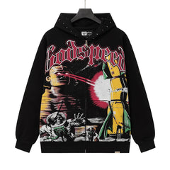 Letter Pattern Hoodies #G6903