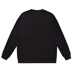 Digital Ape Head Pattern Print Sweatshirt