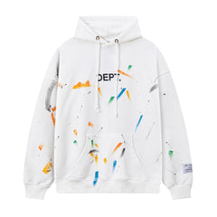 Graffiti Patterned Letter Hoodie #G2601