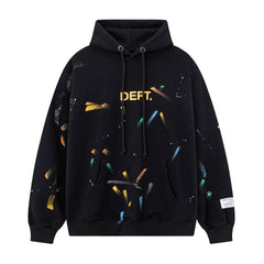 Graffiti Patterned Letter Hoodie #G2601