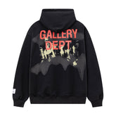 Graffiti Patterned Letter Hoodie #G2602