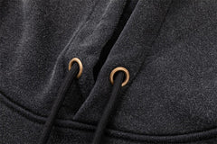 Patterned Letter Hoodie #G2605