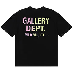 . Spray Paint Printed T-Shirt