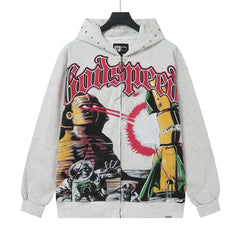 Letter Pattern Hoodies #G6903