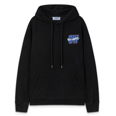 Logo Arrow Printed Hoodie