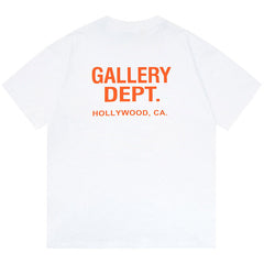 Logo Print Crew Neck T-shirts
