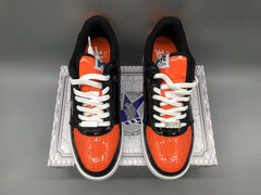 A Bathing Ape Sta Low Mad Shark Black Orange