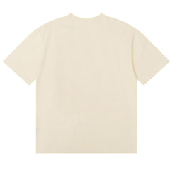 Letter Logo Print T-Shirts