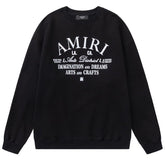 Arts District Cropped Crew Sweatshirts Oversized