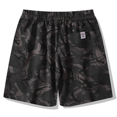 Ape Head Pattern Printed Short