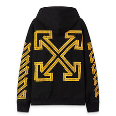 Schwarzer Hoodie