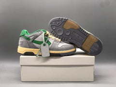 Out Of Office Low Tops Light Grey Green