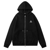 Logo-Detail Zip-up Hoodie