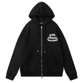 Detail Zip-up Hoodie