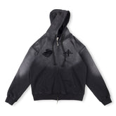 Embroidered Patch Logo Hoodie