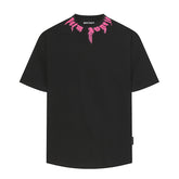 Curved-Logo Cotton T-Shirt