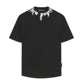 Curved-Logo Cotton T-Shirt