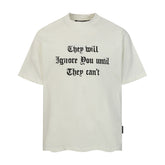 Print Ribbed T-Shirt