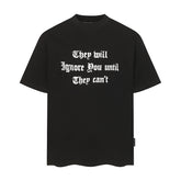 Print Ribbed T-Shirt