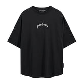 Curved-Logo T-Shirt