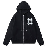 MA Quad Zip Up Hoodie