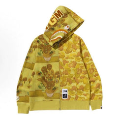 Gogh Museum Shark Full Zip Hoodie