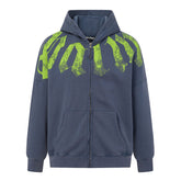 Big Neck Logo Zip Hoodie