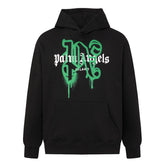 Monogram-Print Hoodie