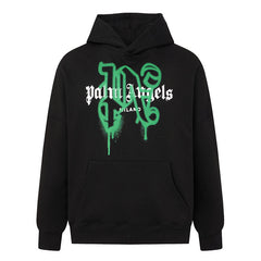 Monogram-Print Hoodie