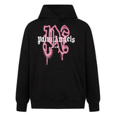 Monogram-Print Hoodie