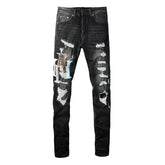 Patchwork Jeans #1323
