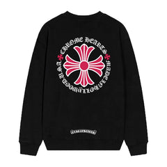 Letter Cross Pattern Sweatshirt #D31