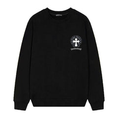 Letter Cross Pattern Sweatshirt #D40