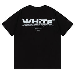 Logo Pattern Printed T-Shirt