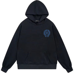 Letter Cross Pattern Hoodie #B20