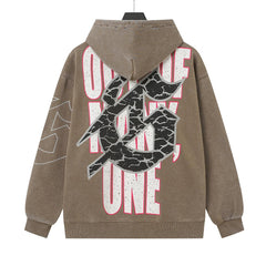 Letter Pattern Hoodies #G6609
