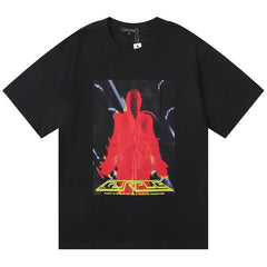 Thermal Lmaging Pattern Print T-Shirt