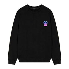 Letter Cross Pattern Sweatshirt #D37