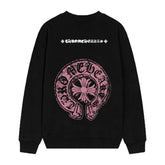 Letter Cross Pattern Sweatshirt #D43