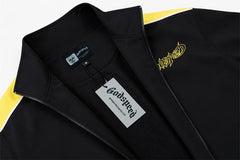 Letter Embroidered Zipper Jacket #6071