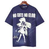 'Carry Your Cross' Navy Blue Tee