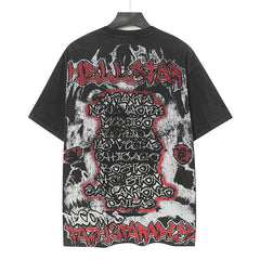Grills Teeth Portrait Punk Tee