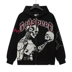 Skull Pattern Hoodies #G6905