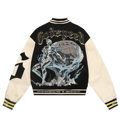 Chrome Seduction Varsity Jacket