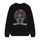 Letter Cross Pattern Sweatshirt #D22
